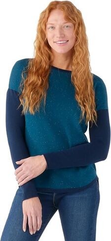 سترة Smartwool Shadow Pine Colorblock - نسائية in Kuwait