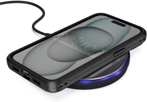 مجموعة حافظة BELTRON لهاتف iPhone 15 Pro Max، حافظة نحيفة واقية لكامل الجسم ومشبك حزام دوار 3 في 1 مع مسند/حامل بطاقات متوافق مع Apple iPhone 15 Pro Max (2023) in Kuwait