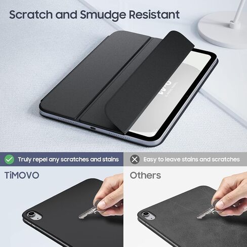 TiMOVO Magnetic Case for iPad 10th Generation 2022, iPad 10.9 inch Case, Slim Smart Folio, Magnetic Rebound Stand Leather Cover Case for iPad 10, Auto Wake/Sleep, Abyss Blue in Kuwait