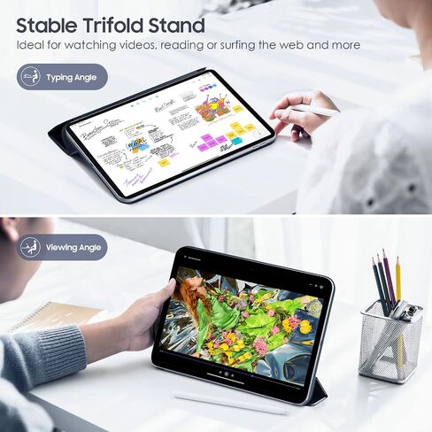 TiMOVO Magnetic Case for iPad 10th Generation 2022, iPad 10.9 inch Case, Slim Smart Folio, Magnetic Rebound Stand Leather Cover Case for iPad 10, Auto Wake/Sleep, Abyss Blue in Kuwait