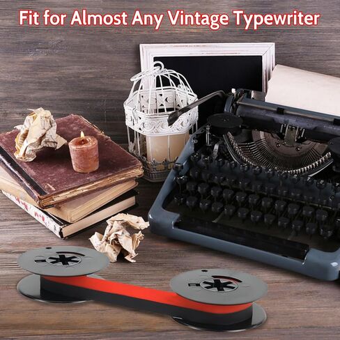 Universal Typewriter Ribbon Twin Spool Vintage Typewriters Ribbon Replacement Compatible with Most Typewriter in Kuwait