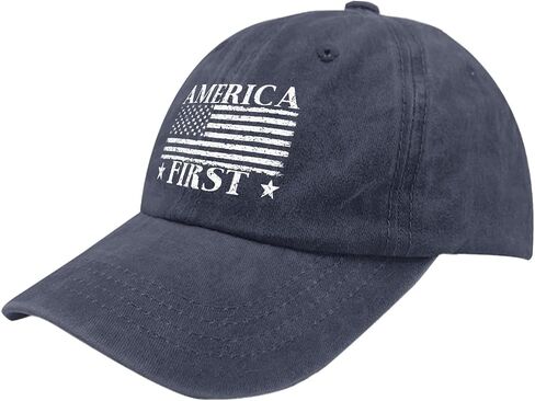America Baseball Cap Blue Hat Pigment Black Womens Trucker Hat Gifts for Daughter Outdoor Caps in Saudi Arabia