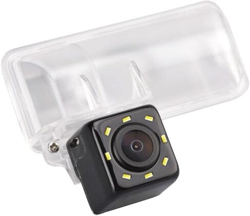 Car Backup Camera Waterproof Rear-View License Plate Rear Reverse Parking Camera for Subaru Impreza WRXSTi Sedan Wagon Forester Legacy Exiga BRZ ZC6 (Starlight Super pro Camera) in Saudi Arabia