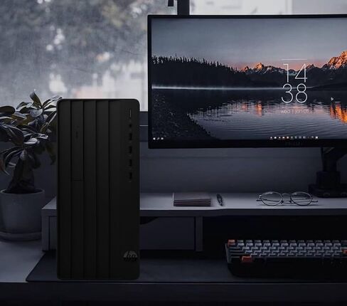 HP 2024 Business Tower Desktop | 12th Gen Intel i5 Processor | HDMI | VGA | DVD-RW | Wi-Fi | 2-Monitor Support | Windows 11 Pro (32GB RAM | 1.25TB SSD+HDD) in Saudi Arabia