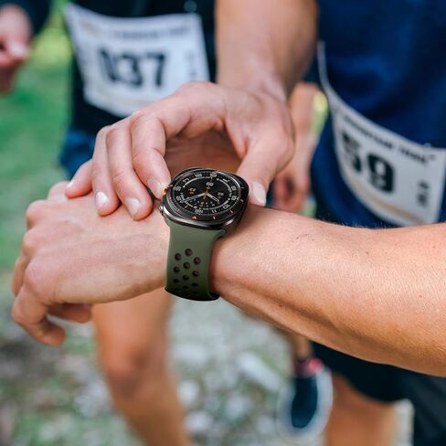 سوار رياضي SNBLK لساعة Galaxy Watch Ultra Bands، متوافق مع Samsung Watch Ultra Band، حزام بديل من السيليكون الناعم المسامي المقاوم للماء لساعة Galaxy Ultra 47 مم للرجال in Kuwait