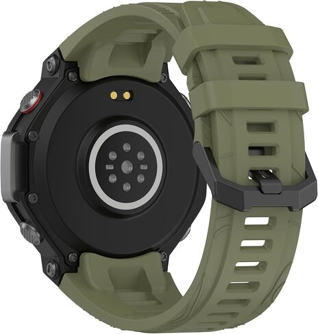 T-Rex 3 Bands Watch Strap Accessory Band Soft Silicone Sport Bands Compatible with Amazfit T-Rex 3 Smartwatch for Men in Saudi Arabia