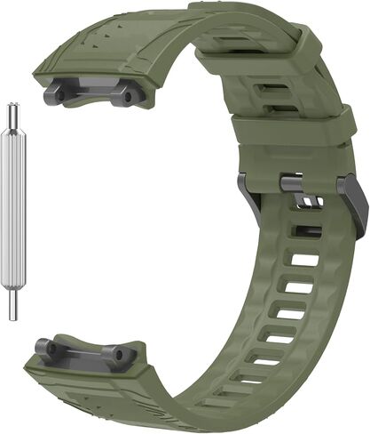 T-Rex 3 Bands Watch Strap Accessory Band Soft Silicone Sport Bands Compatible with Amazfit T-Rex 3 Smartwatch for Men in Saudi Arabia