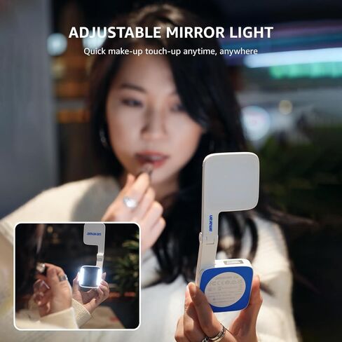 amaran Go MagSafe Compatible Mini Phone Light,Rechargeable Portable Light Mirror Light LED Phone Light for Selfie,Makeup,Video Conference,TikTok,Compatible with iPhone&Android (Green) in Saudi Arabia