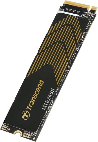 محرك الأقراص الصلبة الداخلي للألعاب Transcend TS4TMTE245S سعة 4 تيرابايت M.2 PCIe Gen4x4 2280 NVMe مع مبدد حرارة الجرافين، مع سرعات تصل إلى 4,800 ميجابايت/ثانية in Saudi Arabia