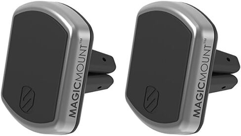 حامل هاتف السيارة المغناطيسي العالمي Scosche MPWD2-XTPR MagicMount™ Pro على الزجاج الأمامي أو لوحة القيادة مع كوب الشفط، المنزل، المكتب، أسود، فضي in Kuwait