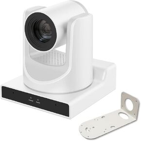 PTZ Camera with 3G-SDI,HDMI and IP Streaming Outputs,20X Optical Zoom,Broadcast Live Streaming Camera for Conference,Events,Church and School etc (20X-White)