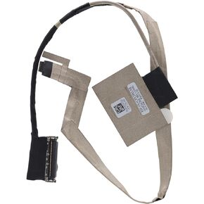 Deal4GO 30-pin FHD LCD eDP Cable FV8CF 0FV8CF DC02C00JZ00 replacement for Dell Latitude 5400 5401 5402 5405 (Non-Touch), Gray