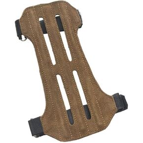 OMP Mountain Man 2-Strap Ventilated Leather Suede Arm Guard