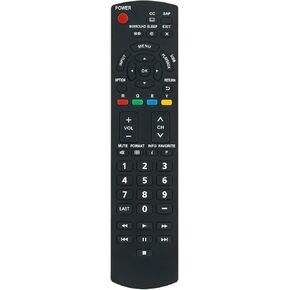 N2QAYB000806 Replacement Remote fit for Panasonic Viera TV TC-50PU54 TC-50PU542 TC-60PU54 TC-60PU542 TC-L32X5 TC-L32X51 TC-P42X5 TC-P42X52 TC-P50U50 TC-P50U502