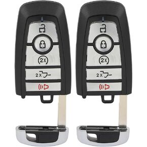 OCPTY Replacement 2Pcs Remotes Key Fob for Ford for F-150 for F-350 for F-450 for F-550 Super Duty 2017-2020 M3N-A2C93142600