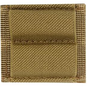 Graphic 2-Round Ammo Holder for Rifles Addition Holder to Rifle with Strong Hook & Loop (2 Holes, Brown)