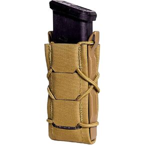 High Speed Gear® - GEN 2 Pistol Taco® MOLLE Mag Pouch, Police Gear & Military Gear, Tactical Magazine Pouch for Professionals (Coyote Brown)