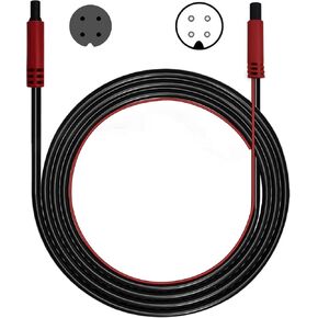 GKU 4Pin 50Ft Dash Cam Rear View Backup Camera Extension Cable, Mirror Dashcam Rear Camera Extension Cable, Reverse Camera Extension Wire