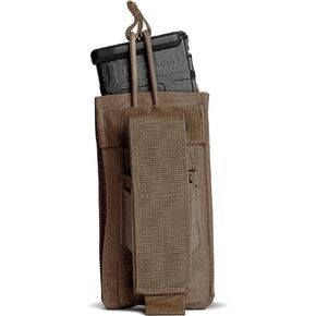 Tacticon K1 K2 K3 BattlePouch | Rifle & Pistol Mag Pouch | Disabled Combat Veteran Owned Company | Molle Single Double Triple Rifle Magazine Holster Pouches for Ammo | Tactical Bag Accessories Holder