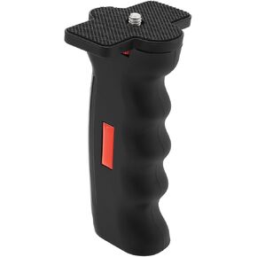 ECSiNG 1 قطعة 1/4 بوصة مثبت يدوي للكاميرا اللولبية متوافق مع كاميرا DSLR LED فيديو ضوء الهواتف الذكية 6.35 مم أجهزة ثقب ملولبة