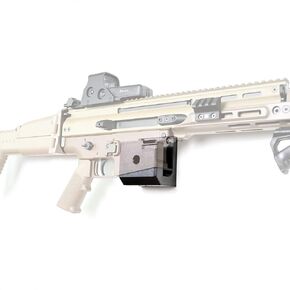 Spartan Mount for FN SCAR-H 17 17s 20 20s (Right) | Rifle Wall Display Storage Organization System | Unique Low Profile Design | Features Locking System | Safe Wall Garage | Gun Room Mounting Solution