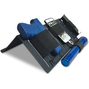 Bedside Holster | Pistol Flashlight Holster | Gun Flashlight Holster | Under Mattress Holder | Handgun Holster | Gun Holder for Bed | Gun Mattress | Pistol Holster with Light | Bed Side Holster