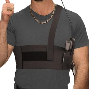 Deep Concealment Shoulder Holster,for Women and Men Compatible with Smith and Wesson,Ruger LCP,and Similar Guns,Shield,Glock19,17,42,43,P238