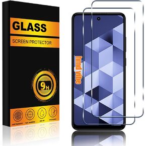 2 PACK for Hmd Vibe Screen Protector Tempered Glass with 9H Hardness Anti-Scratch Bubble Free Easy Installation Case Friendly