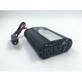 TruePower 20-2000 Power Inverter (150W 12V DC to 110V AC Car Inverter with USB Ports for Smartphones, Tablets and More)