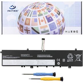 استبدال بطارية الكمبيوتر المحمول L18M4PF1 L18D4PF1 لجهاز Lenovo Yoga 9-15IMH5 82DE، Yoga C940-15IRH 81TE، IdeaPad S740-15IRH Series 5B10T83738 5B10U65276 5B10U65277 5B10W67244 15.36V 69Wh 4500 مللي أمبير (خط طويل) in Kuwait