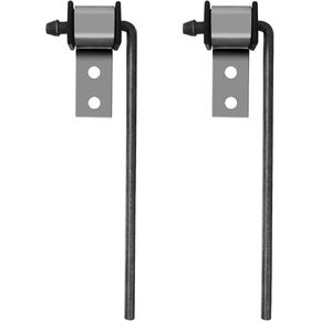 LCGP 4 Pack Heavy Duty Exhaust Hanger Rods Universal Use Exhaust Hanger 3/8" Rod 10" Long
