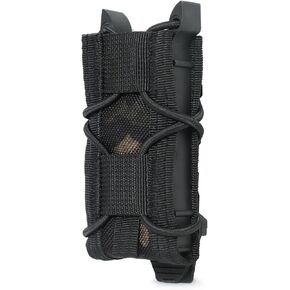 Mag Pouch 9mm Magazine Pouch Adjustable Softshell Tactical Universal Mag Carrier with Molle Clip for Easy Placement & Removal