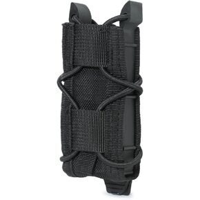Mag Pouch 9mm Magazine Pouch Adjustable Softshell Tactical Universal Mag Carrier with Molle Clip for Easy Placement & Removal