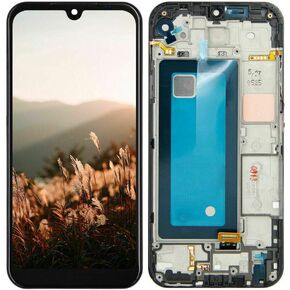 Ygpmoiki for LG Phoenix 5 K300 K300AM K Series K31 K300QM6 K300 K300TM K300MM LCD Display Touch Screen Digitizer with Frame Replacement Part Black