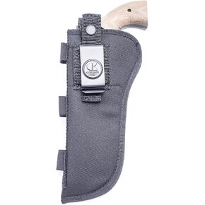 OUTBAGS USA NSC10 Nylon OWB Outside Pants Carry Holster w/Ammo Loops. for Standard Size Revolvers w/ 6 inch Barrel. Family Owned & Operated. Made in USA