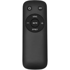 1pc Z906 Home Theater Subwoofer Replacement Remote Control Compatible with Logitech Z906 5.1 Surround Sound Speaker System Black (Battery Not Included)