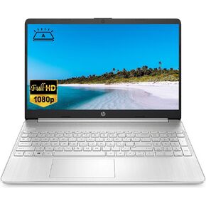 HP Newest 15.6" FHD Thin Light Laptop Computer, 6-Core AMD Ryzen 5 5500U(> i7-1060G7), 16GB RAM, 1TB NVMe SSD, WiFi, Camera, HDMI, Fast Charge, Win 11, w/BWE Accessories