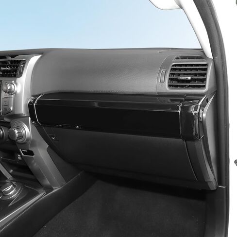 Compatible with Toyota 4Runner 2010-2022, 3PCS Center Console Co-Pilot Passenger Panel Trim Cover (Red) in Saudi Arabia