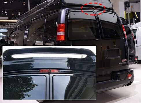 كاميرا احتياطية لضوء الفرامل لسيارة Chevy Express/GMC Savana مع شاشة in Saudi Arabia