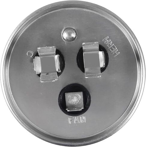 2Pack 35+5uF 35 5 MFD ±6% 370V/440V CBB65 Dual Run Circular Start Capacitor for Fan Motor Blower Condenser in Air Handler Straight Cool Heat Pump Air Conditioner Furnace Pool Pump in Saudi Arabia