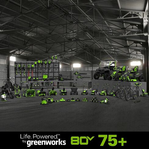 Greenworks 80V 2.5Ah Lithium-Ion Battery | Genuine Greenworks Battery | Compatible with 75+ Greenworks Tools in Kuwait