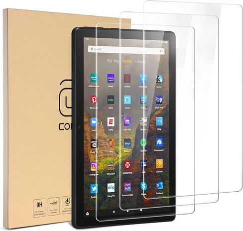 مجموعة واقي شاشة CoBak، 3 واقي شاشة لجميع أجهزة الكمبيوتر اللوحية الجديدة Fire HD 10 الجيل الحادي عشر وFire HD 10 Plus 2021 in Saudi Arabia