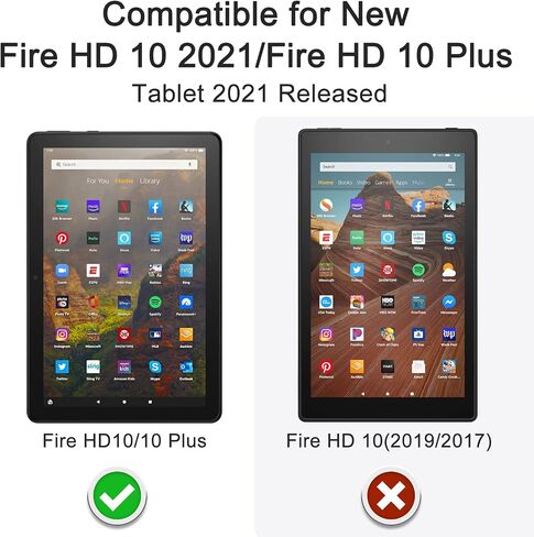 مجموعة واقي شاشة CoBak، 3 واقي شاشة لجميع أجهزة الكمبيوتر اللوحية الجديدة Fire HD 10 الجيل الحادي عشر وFire HD 10 Plus 2021 in Saudi Arabia
