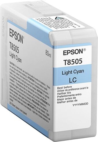 Epson T850500 T850 UltraChrome HD Light Cyan -Ink in Saudi Arabia