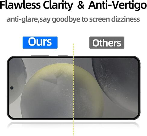 2 Pack Privacy Screen Protector For Samsung Galaxy A35/A55 6.6 Inch Anti-Spy 9H Tempered Glass Film Anti-spy Full Edge Coverage Glass Film Screen Protector For Samsung A35/A55 in Saudi Arabia