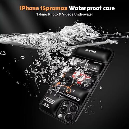 Cool Aesthetic Phone Case for iPhone 15 Pro Max Case for Boys Men Drop-Resistant Red Basketball Sneaker Street Design Shockproof Designer Cases Compatible with iPhone 15 Promax Case Black in Saudi Arabia