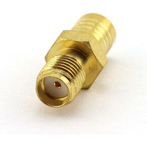 DGZZI 2-Pack RF Coaxial Adapter SMA to SMB Coax Jack Connector SMA Female to SMB Female
