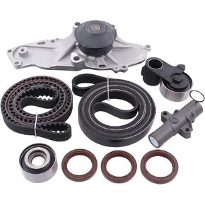 ApplianPar Timing Belt kit with Water Pump for Honda Accord Odyssey Ridgeline Pilot V6 Acura MDX RDX TL RL TSX ZDX