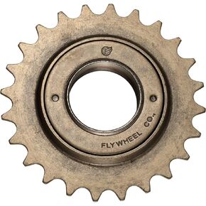 Single-Speed Freewheel 12T 14T 16T 18T 20T 22T 24T Bicycle Freewheels Compatible with 1/2 x 1/8 Cycling Accessory