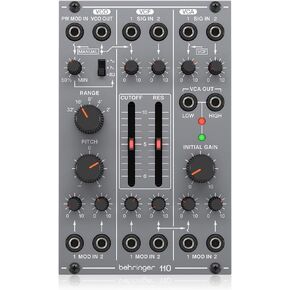 Behringer 110 VCO/VCF/VCA Legendary Analog VCO/VCF/VCA Module for Eurorack